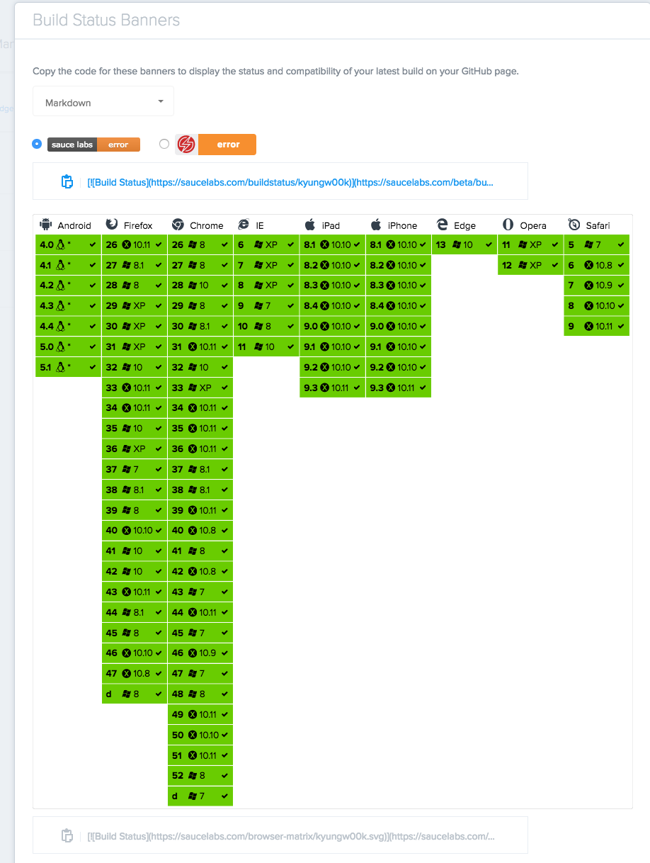 build-status-banners
